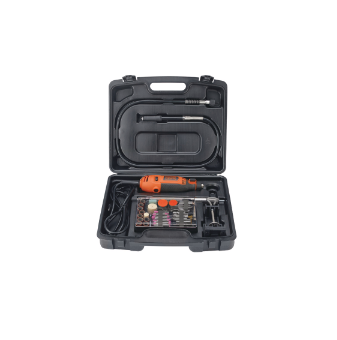 MICRO RETÍFICA 180W COM CONTROLE DE TORQUE COM 113 ACESSÓRIOS + MALETA  127V