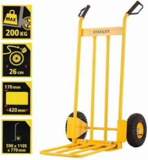 CARRO P/TRANSPORTE DE CARGA REFORC.200KG