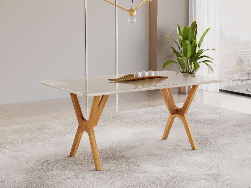 Mesa Essencia CANDIAN 1,20 X 0,80 Tamp. Amadeirado S/Vd