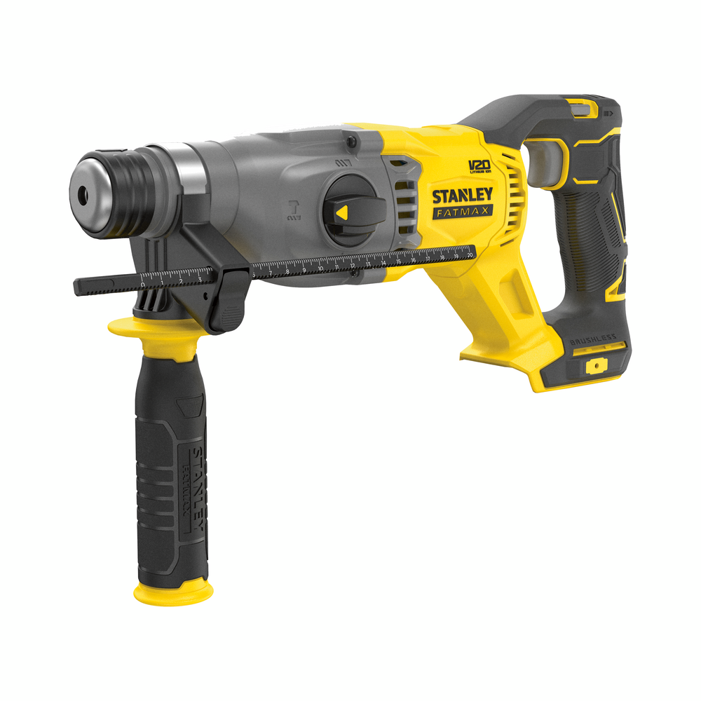 MARTELETE PERFURADOR/ROMPEDOR SDS PLUS SEM FIO (22MM) BRUSHLESS, SISTEMA 20V COM BATERIA DE ÍON DE LÍTIO SEM BATERIA E CARREGADOR 