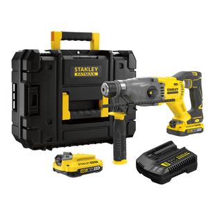 MARTELETE PERFURADOR/ROMPEDOR SDS PLUS (22MM) 20V MAX* LI-ION  2J, 2 BAT 2AH (SB202) CARREG BIVOLT (SC125) E MALETA TSTAK