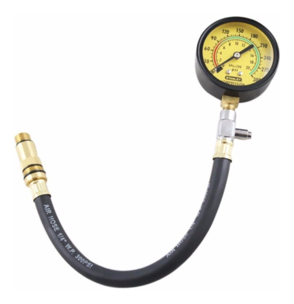 MEDIDOR FLEXIVEL COMPR.MOTOR 0-300PSI