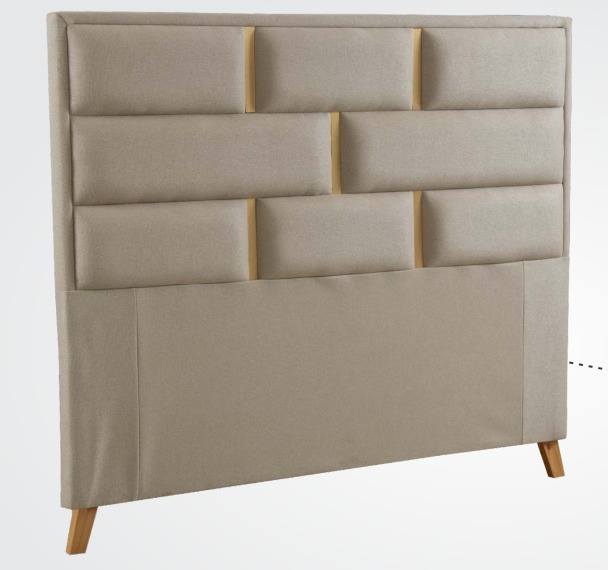 CABECEIRA LONDRES COM MADEIRA 138X120X8 VELUDO