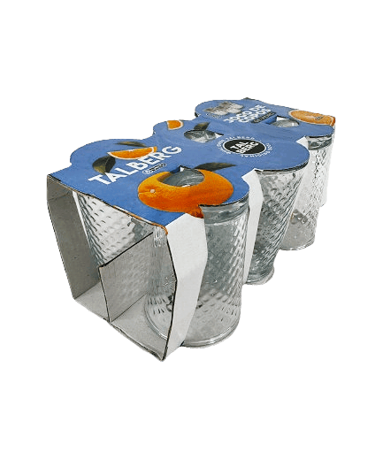 KIT COM 6 UNIDADES COPO DE VIDRO DECORADO 200 ML- CX C/ 12 KITS- PROMOÇÃO