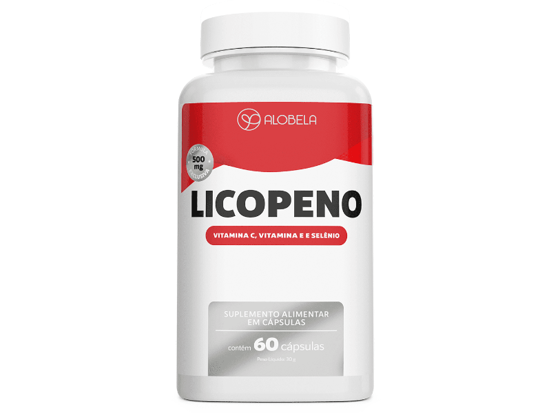 LICOPENO 500MG PT C/60 CAPS