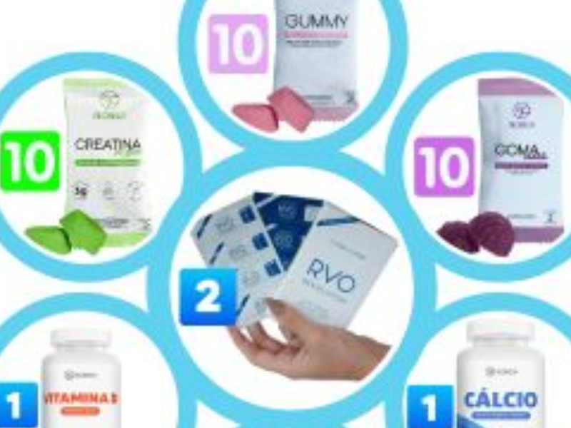 COMBO CONSULTOR GUMMY ÁCIDO, CREATINA, CABELO, MINIPACK, VIT D + CALCIO