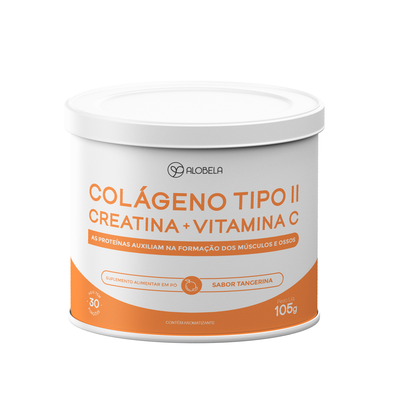 CREATINA TANGERINA +COLAGENO TP II + VIT C PT 105G