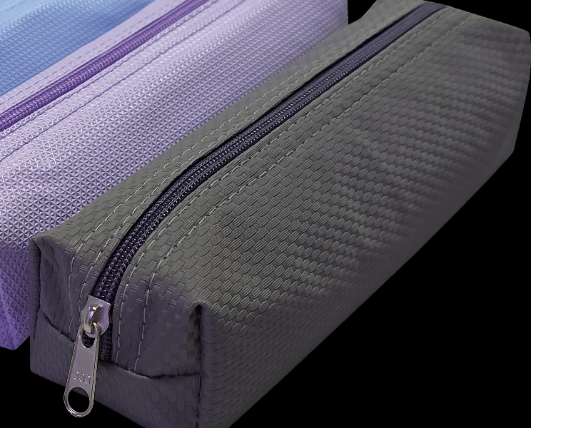 Estojo Teen Cinza - Capacidade para 40 lápis