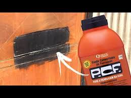 P.C.F 500 ml - Torna a remoção mecânica da ferrugem desnecessária; aplicado sobre a ferrugem, transforma-a em um fundo a nticorrosivo, pronto para receber pintura de acabamento. Único com proteção acrílica.