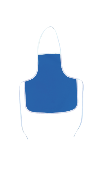 AVENTAL ESCOLAR COR AZUL (unidade)