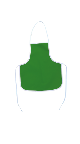 AVENTAL ESCOLAR COR VERDE (unidade)