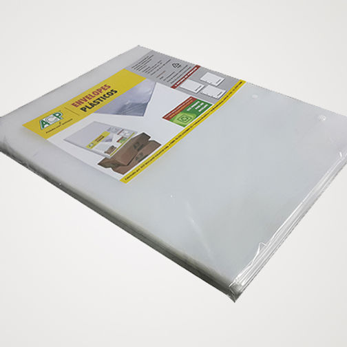 Envelope Oficio 4 Furos 0,15 mm - pacote c/ 20 un.