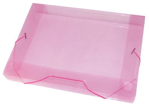 Pasta A/Elástico Oficio 40 mm  Rosa