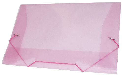 Pasta A/Elástico Ofício  Rosa