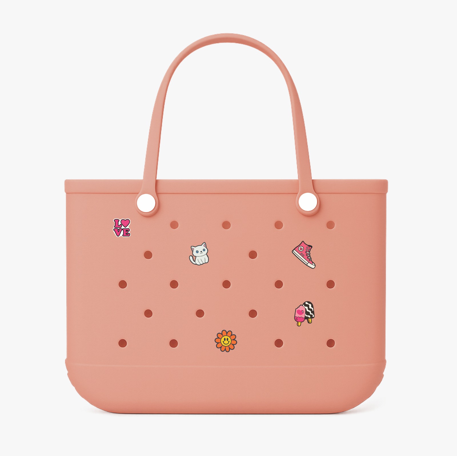 Bolsa Charm Rosa (Sem Pins)