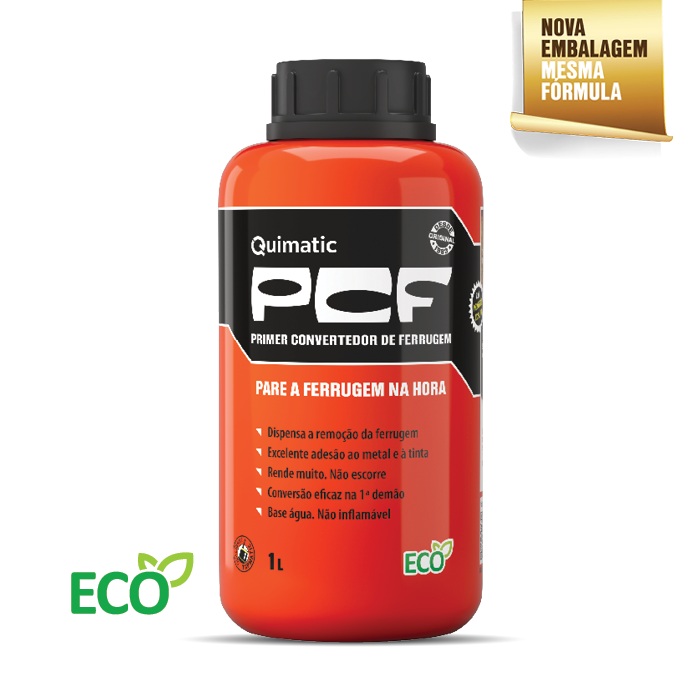 PCF 1 L - Lubrificante multiuso de longa ação, penetrante e desengripante. Contém PTFE.