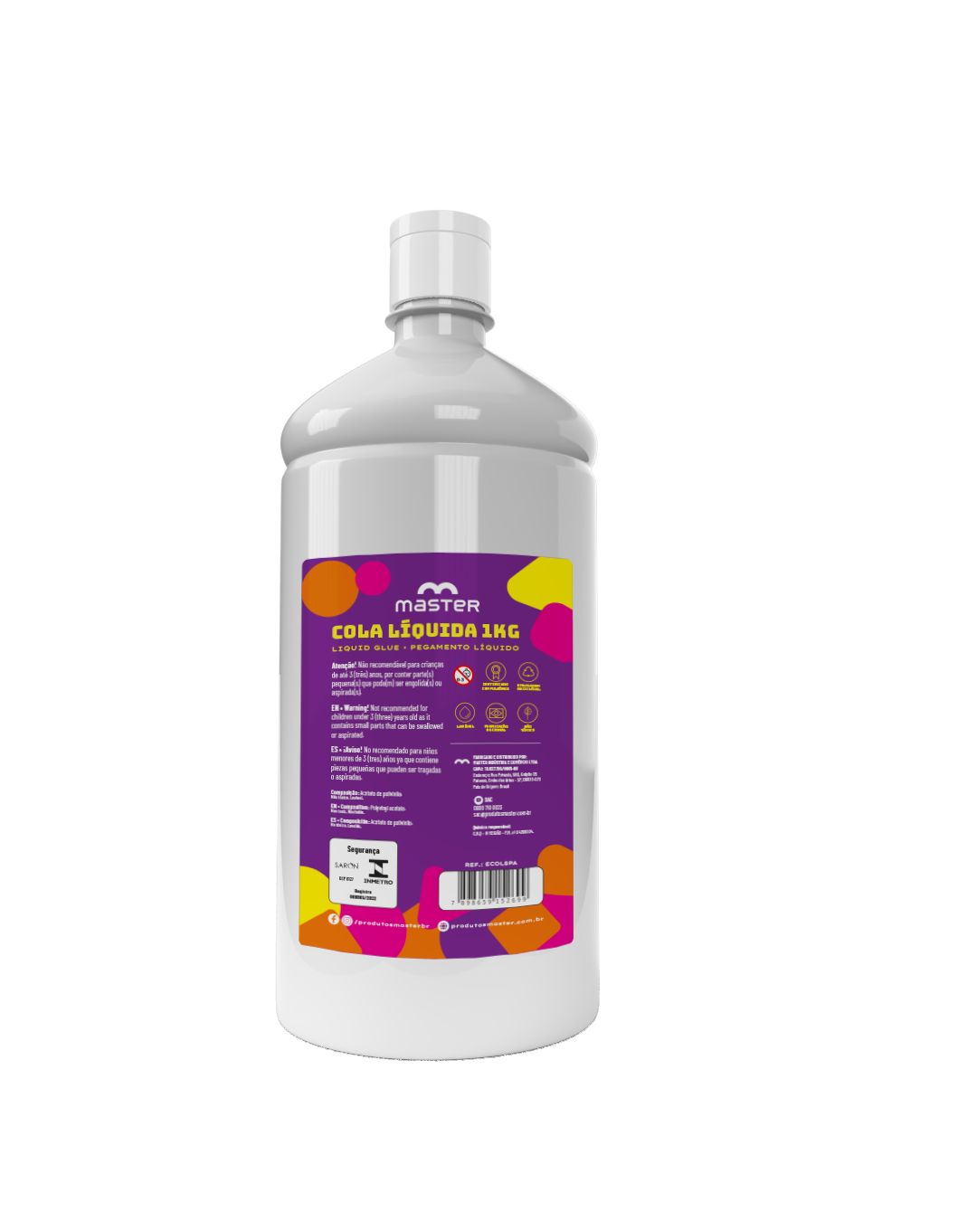 COLA BRANCA LÍQUIDA 1kg