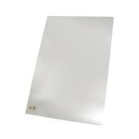 Pasta em “L” A4 - pcte. c/ 10 un.  Cristal