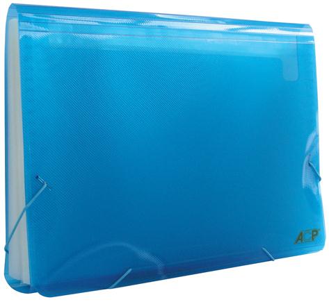 Pasta Sanfona Ofício 31 divisões Azul