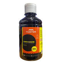 TINTA GUACHE PRETO 500ml