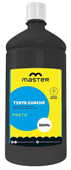 TINTA GUACHE LAVÁVEL PRETO 500ml - LANÇAMENTO
