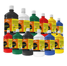 TINTA GUACHE LAVÁVEL 250ml 6 CORES X 4 POTES CADA COR - LANÇAMENTO                           