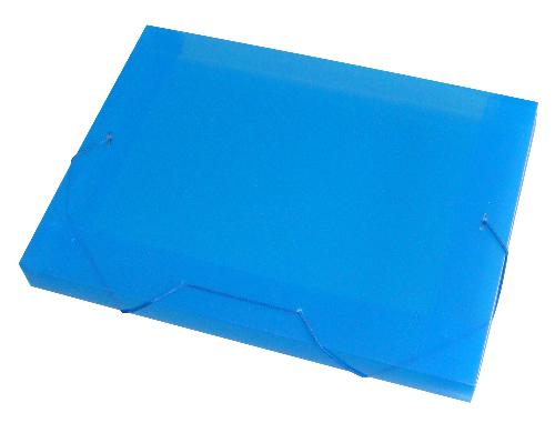 Pasta A/Elástico Oficio 30 mm  Azul