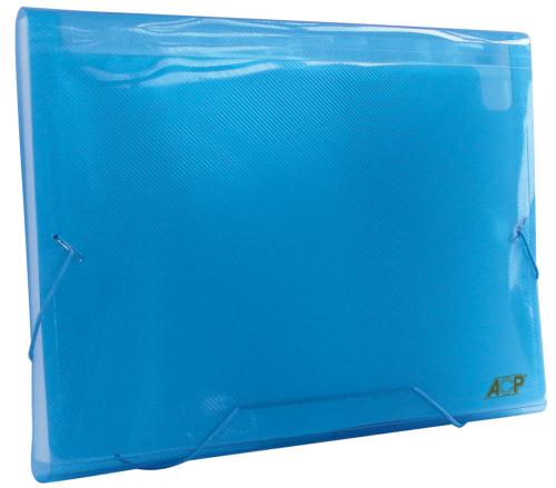 Pasta Sanfona A4 12dv  Azul