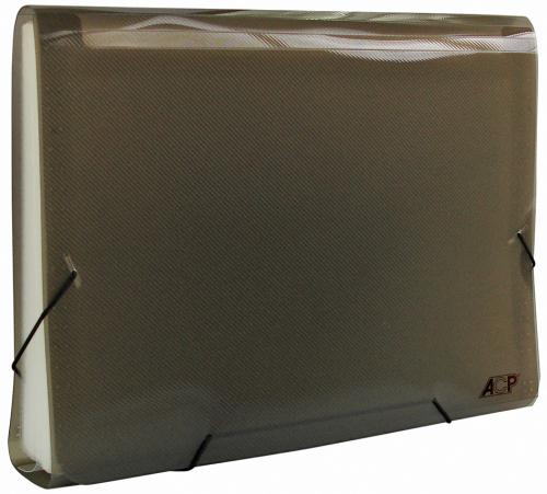 Pasta Sanfona A4 31 divisões Fume