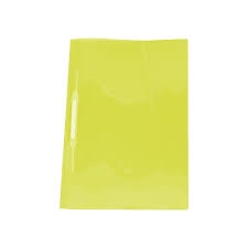 Pasta c/ grampo plástico  Amarelo