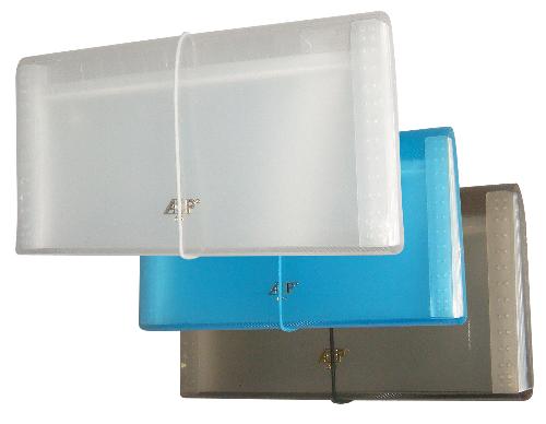 Pasta Sanfona Cheque 12dv   Azul