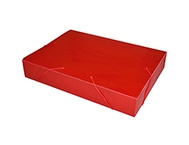 Pasta A/Elástico Oficio 55 mm  Vermelho